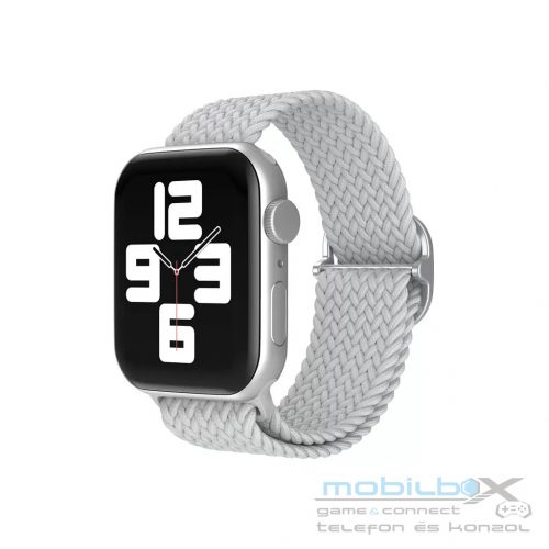 XPRO™ Apple Watch szőtt szövet körpánt Fehér 38mm/40mm/41mm