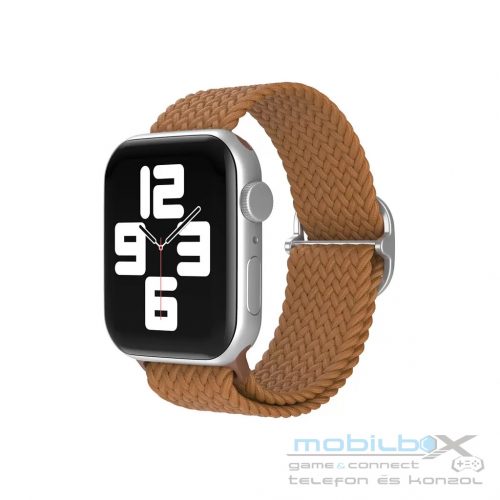 XPRO™ Apple Watch szőtt szövet körpánt Barna 38mm/40mm/41mm