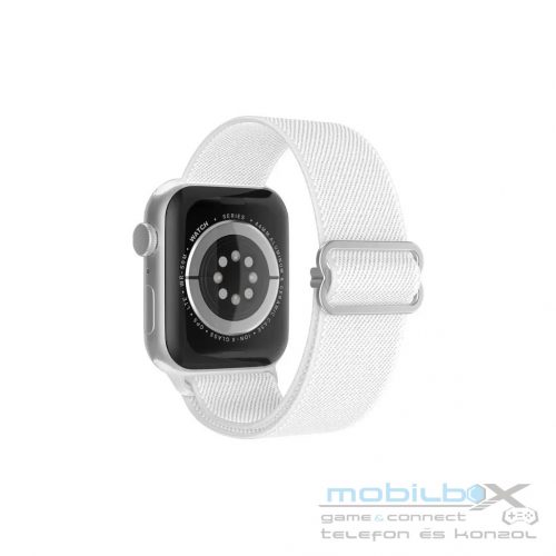 XPRO™ Apple Watch szövet körpánt Fehér 42mm/44mm/45mm/49mm