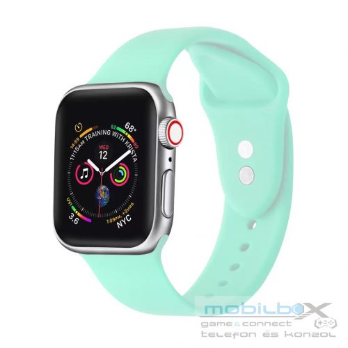 XPRO™ Apple Watch szilikon sport szíj Menta 42mm / 44mm / 45mm / 49mm