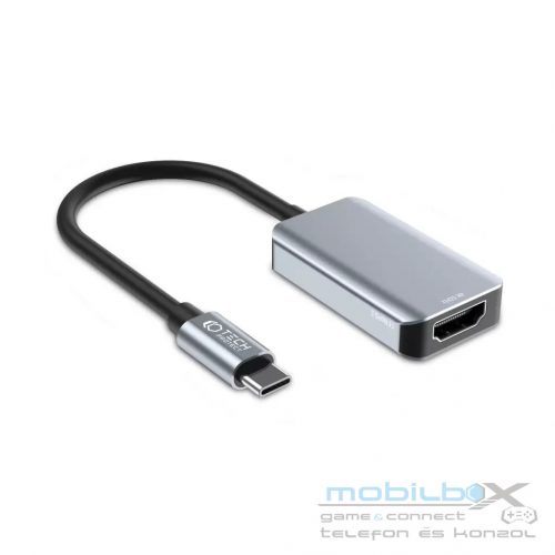 Tech-Protect Ultraboost Adapter Type-C to HDMI fekete