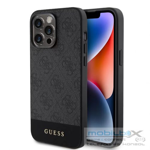 Guess tok Fekete Apple Iphone 15 Pro Max készülékhez GUHMP15XG4GLGR