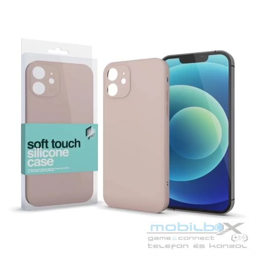 XPRO™ Soft Touch szilikon tok Slim púder pink Samsung A25 készülékhez