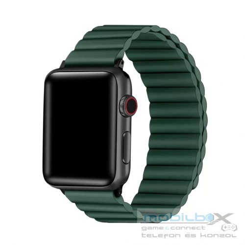 XPRO™ Apple Watch mágneses szilikon szíj zöld 38mm / 40mm / 41mm