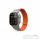 XPRO™ Apple Watch mágneses szilikon szíj Szürke/Narancssárga 42mm / 44mm / 45mm / 49mm