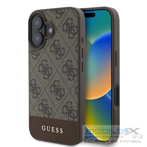 Guess tok Barna Apple iPhone 16 készülékhez GUHCP16SG4GLBR