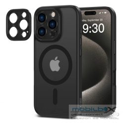    Tech-Protect MAGCAM MAGSAFE kameravédős fekete tok Apple iPhone 16 Pro Max készülékhez