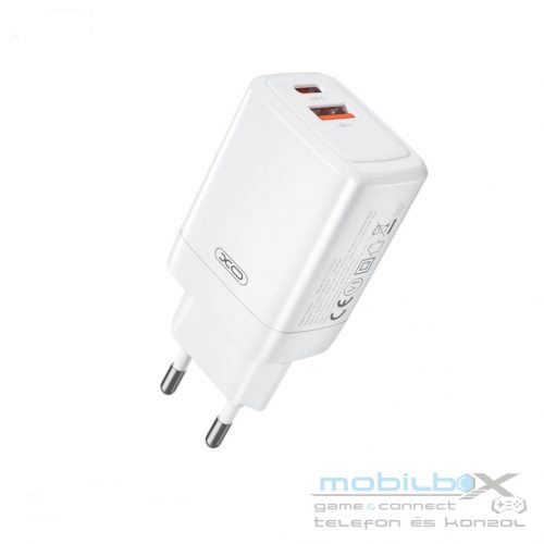 XO CE16 Hálózati töltő PD 3A 45W USB-C + USB-A