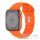 Tech-Protect SILICONE óraszíj narancssárga, Apple Watch 40mm / 41mm / 42mm készülékhez